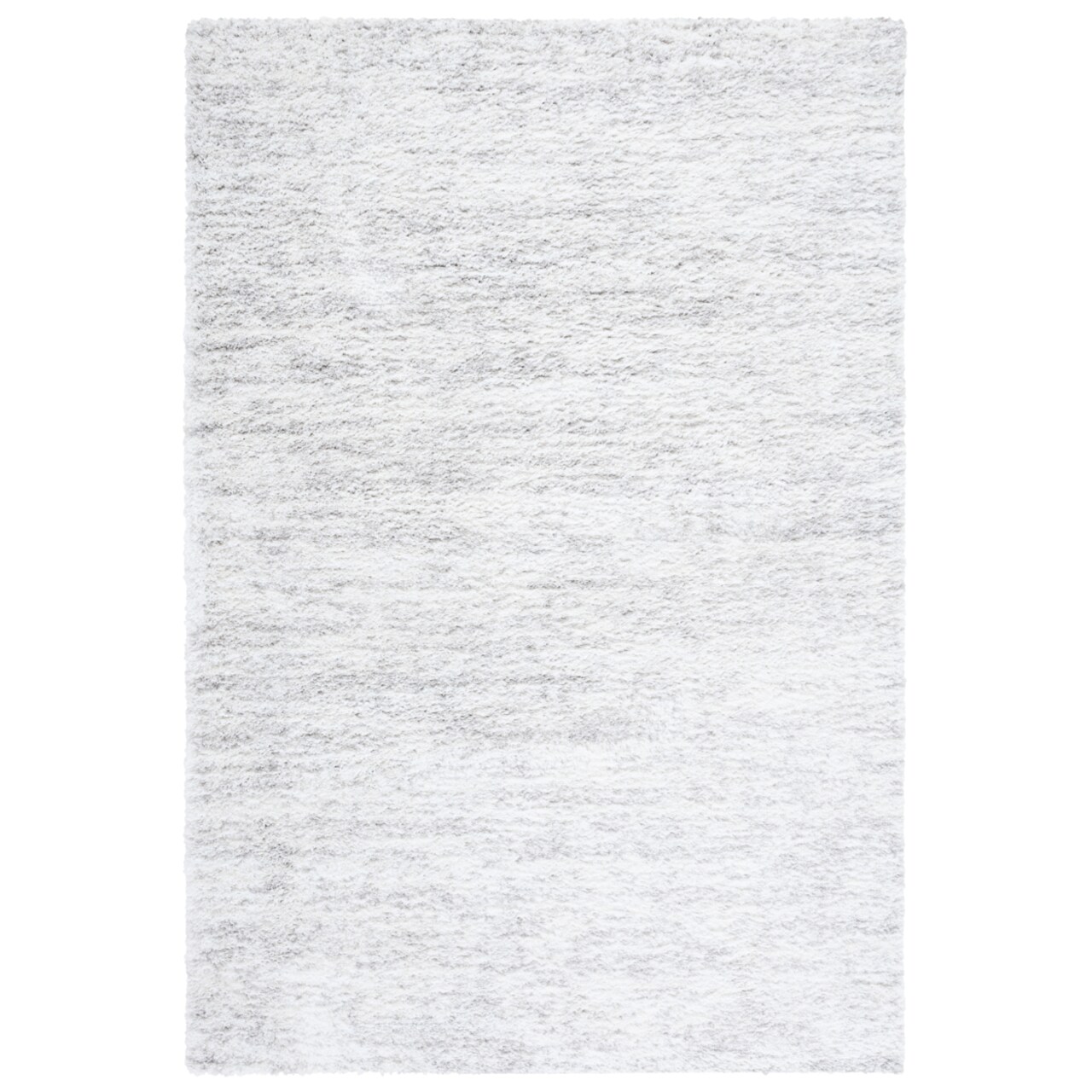 Safavieh Berber Shag Ber563F Ivory / Light Grey Rug Transitional Modern